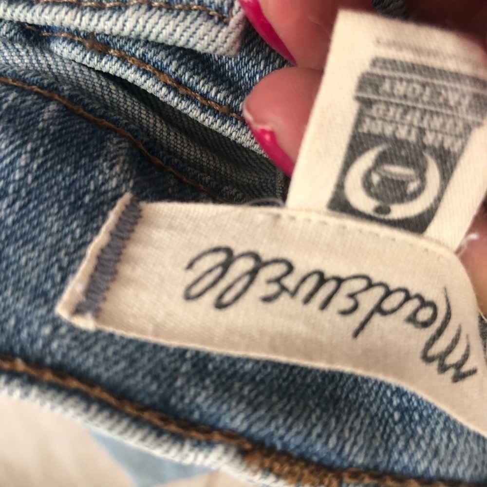 Madewell 9” High Rise Jeans Size 25 - Picture 3 of 4